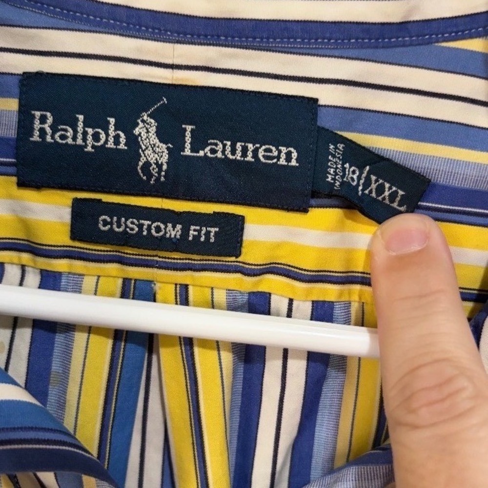 #399 Ralph Lauren Dress Shirt XXL - Picture 3 of 3